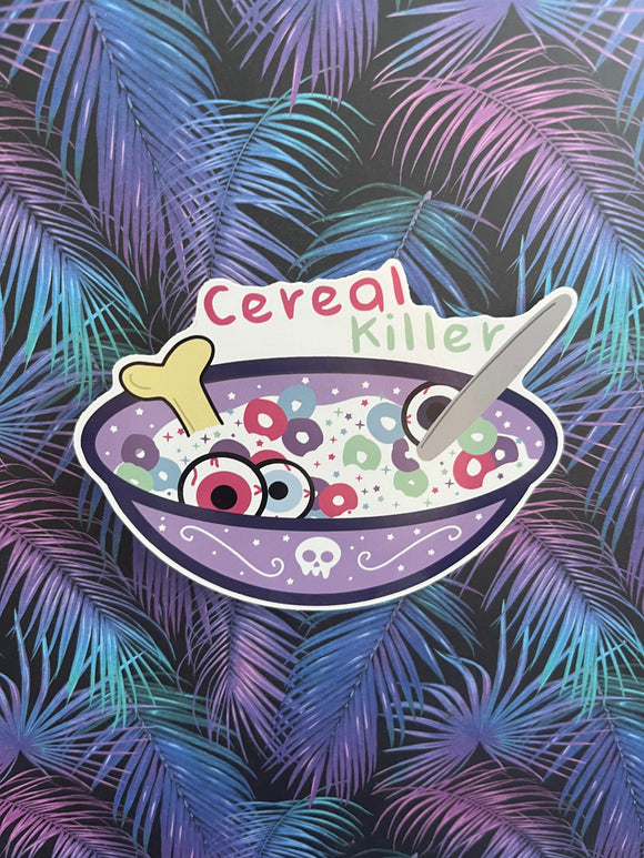 Cereal Killer Vinyl Sticker