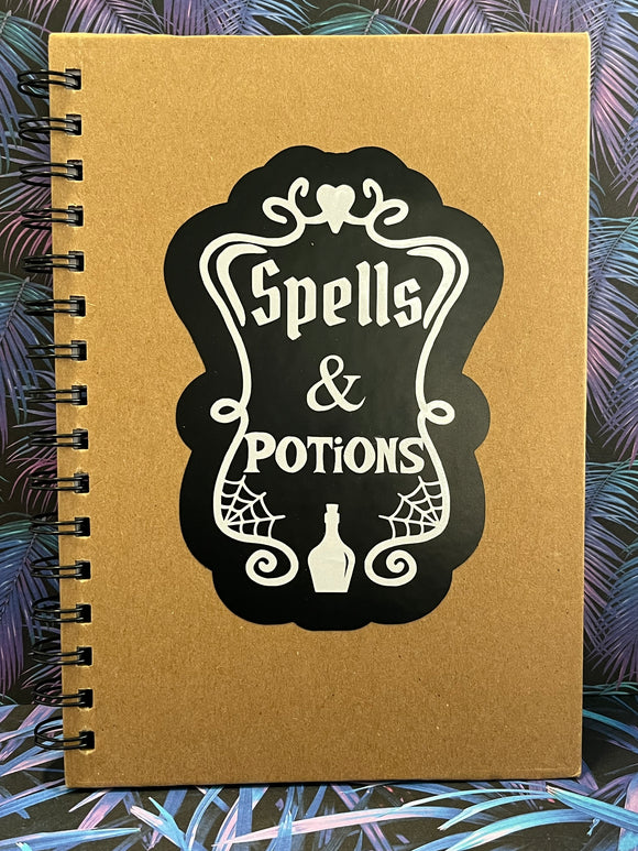 Spells & Potions A5 Notebook