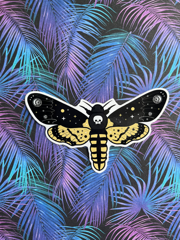 Death Hawk Moth Sticker