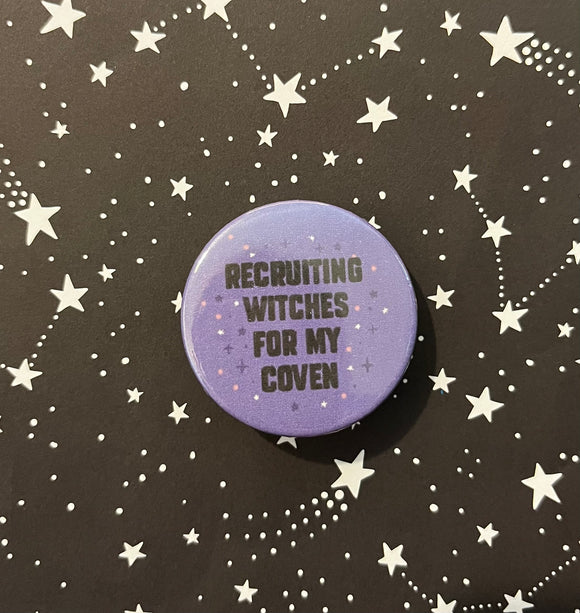 Recruiting Witches Badge