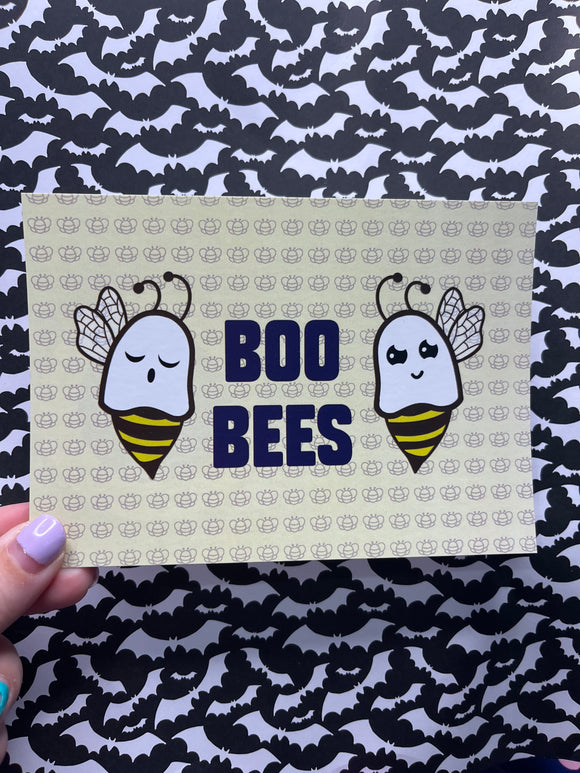 Boo Bees Postcard