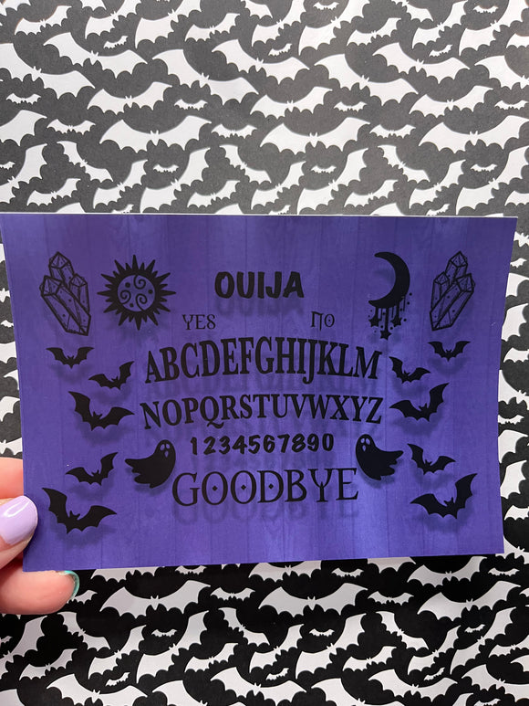Ouija Board Postcard