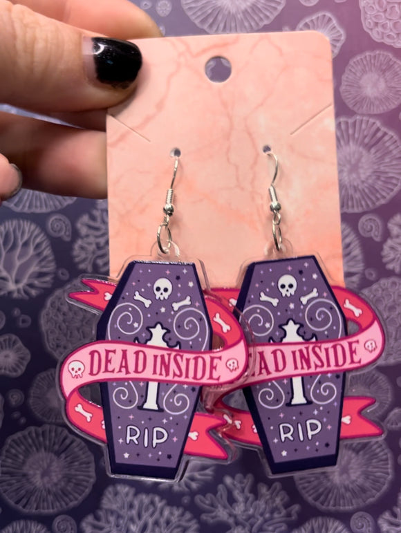 Dead Inside Earrings