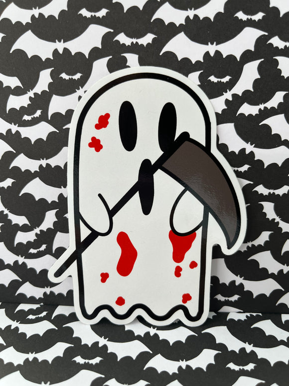 Murder Ghost  Vinyl Sticker